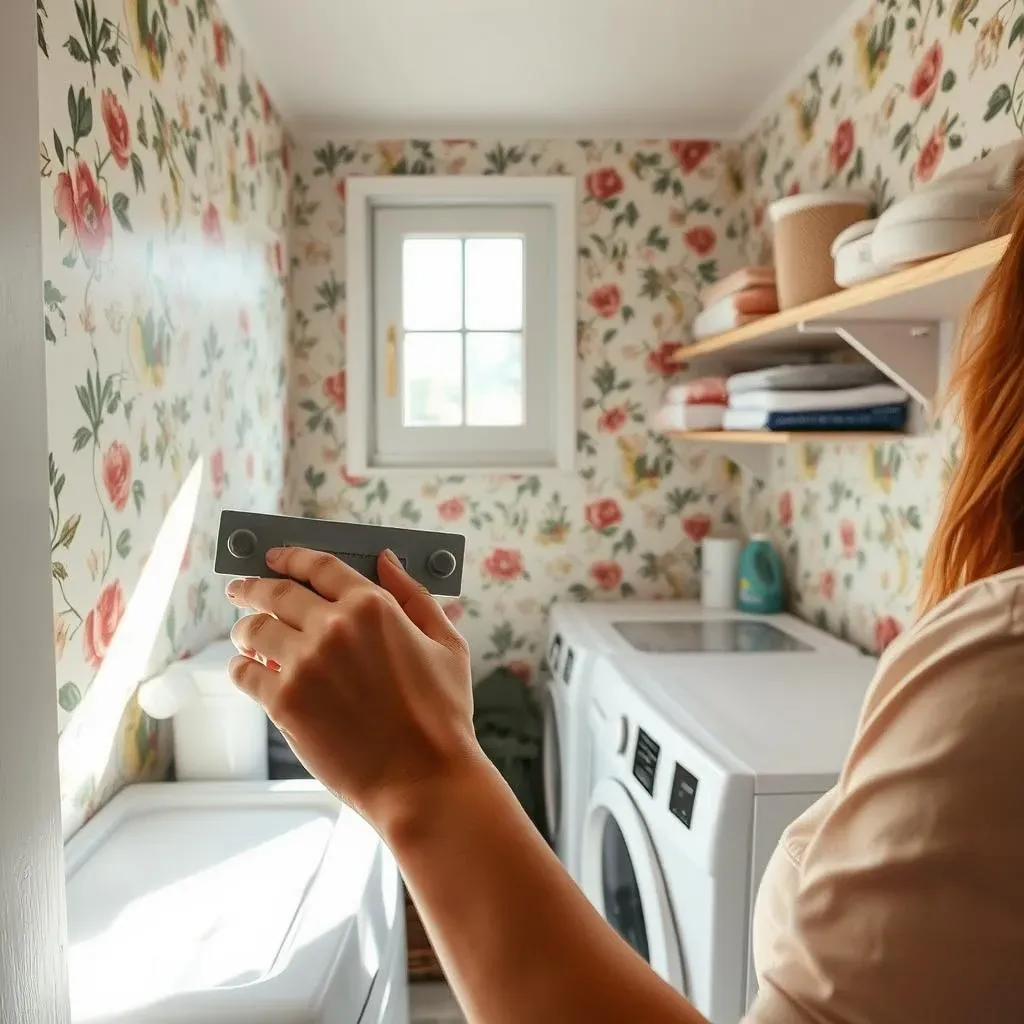 DIY Laundry Room Wallpaper Ideas and Expert Application Tips