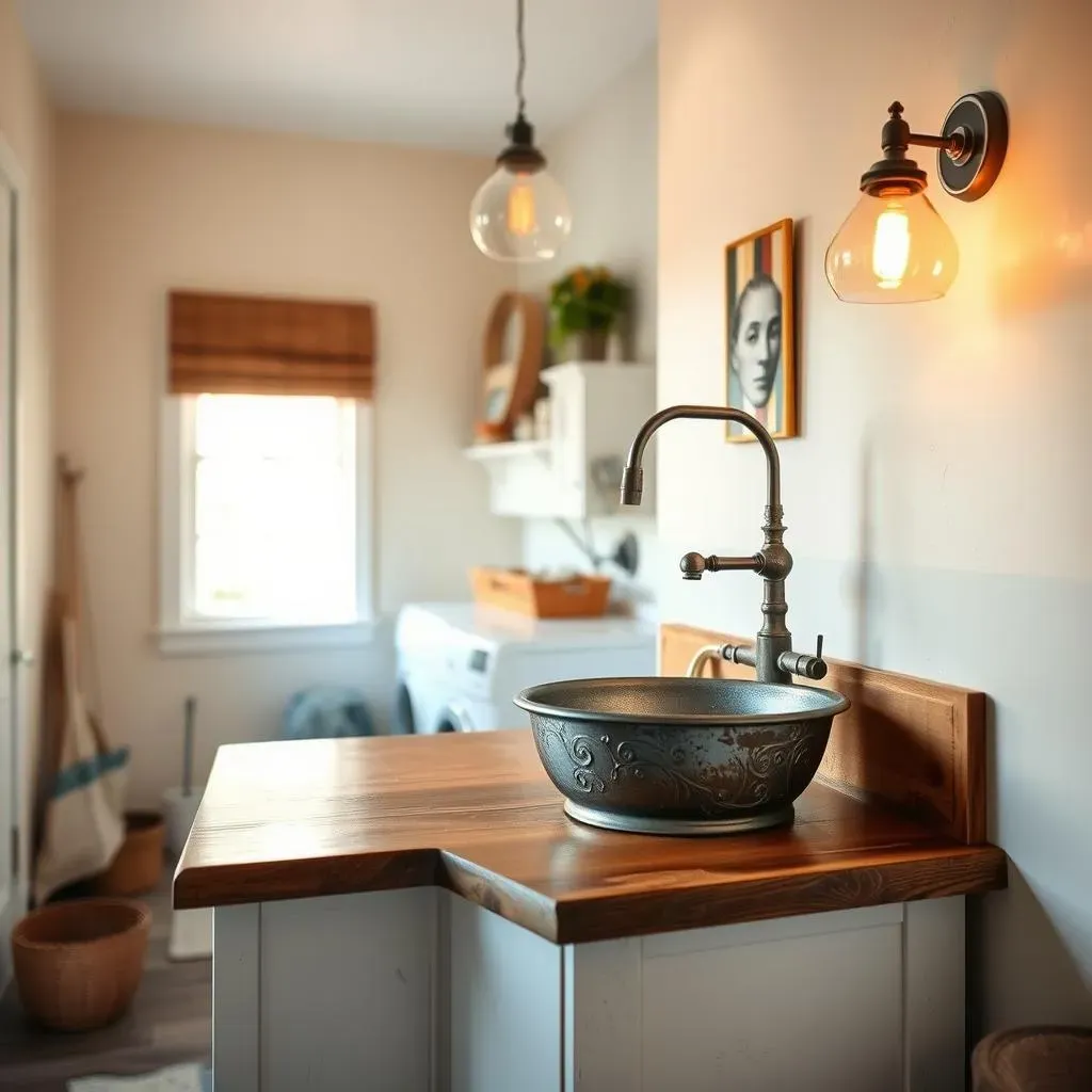Brilliant DIY Laundry Sink Ideas: Laundry Room Transformation