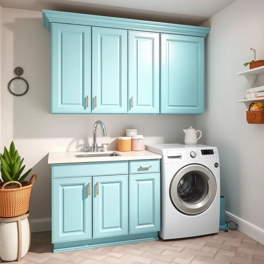 DIY Lowe's Laundry Room Cabinet Projects for BudgetFriendly Storage
