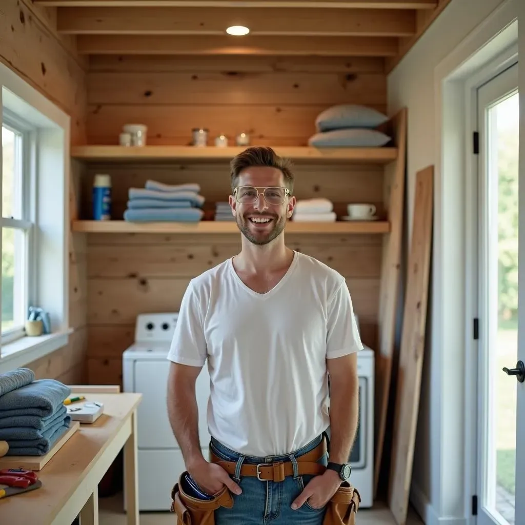 DIY Projects: Adding Wooden Accents to Your Laundry Room