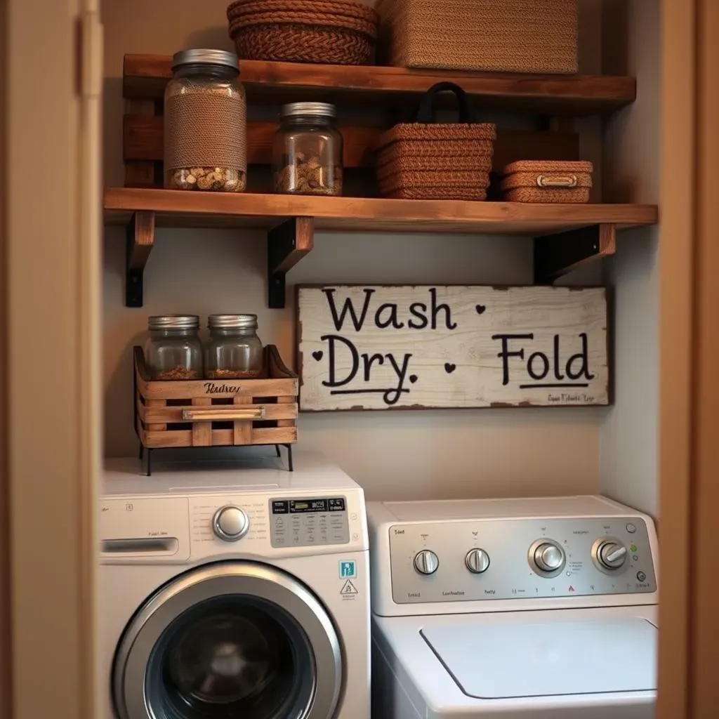 DIY Rustic Laundry Room Decor Projects and Ideas