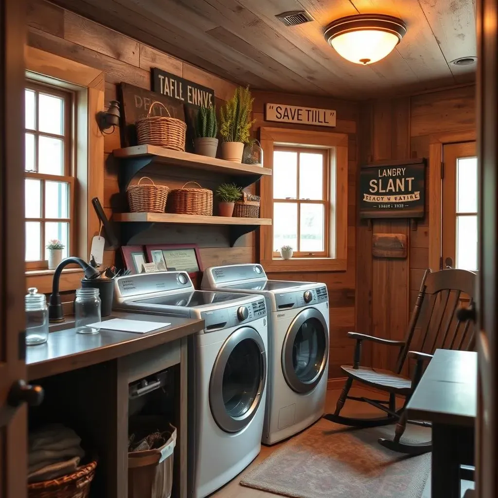 Awesome DIY Rustic Laundry Room Projects