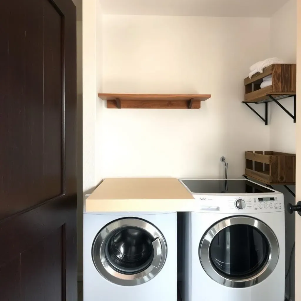 DIY Shelf Ideas to Maximize Space in Small Laundry Rooms