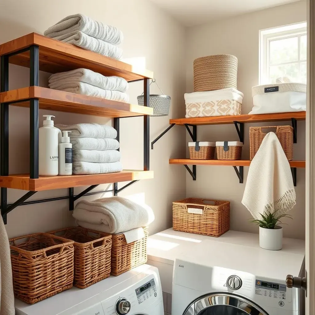 DIY Shelving for Laundry Room Ideas: BudgetFriendly Storage Solutions
