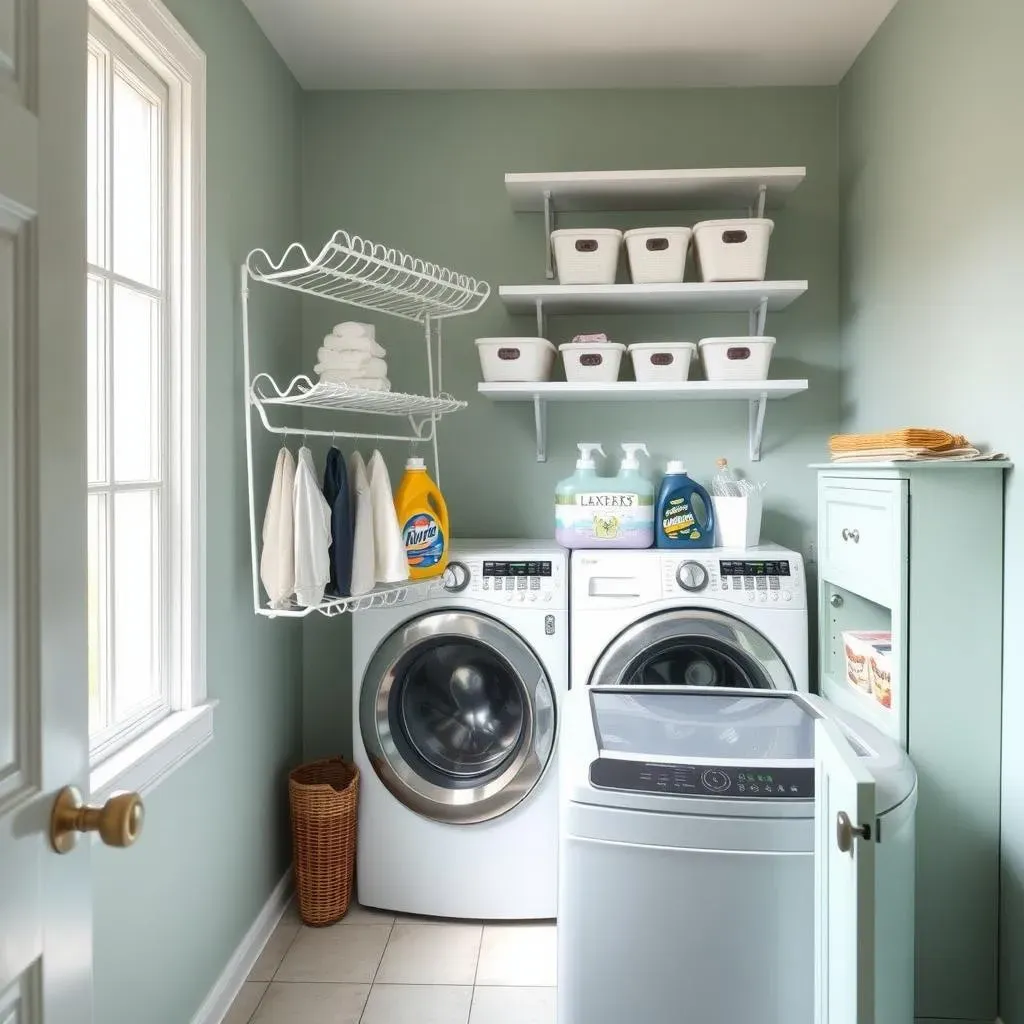 Amazing diy small laundry room ideas to Maximize Space