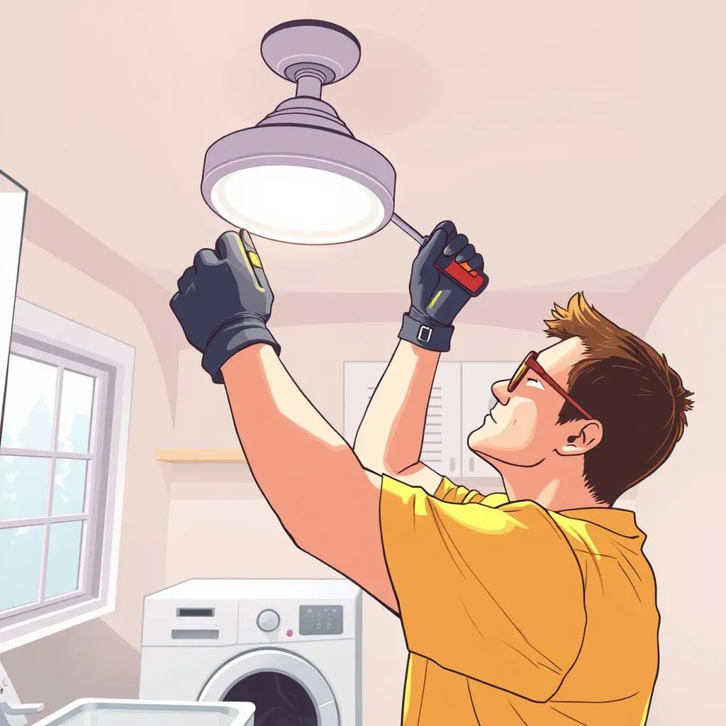 DIY Tips for Installing Your New Laundry Room Lights