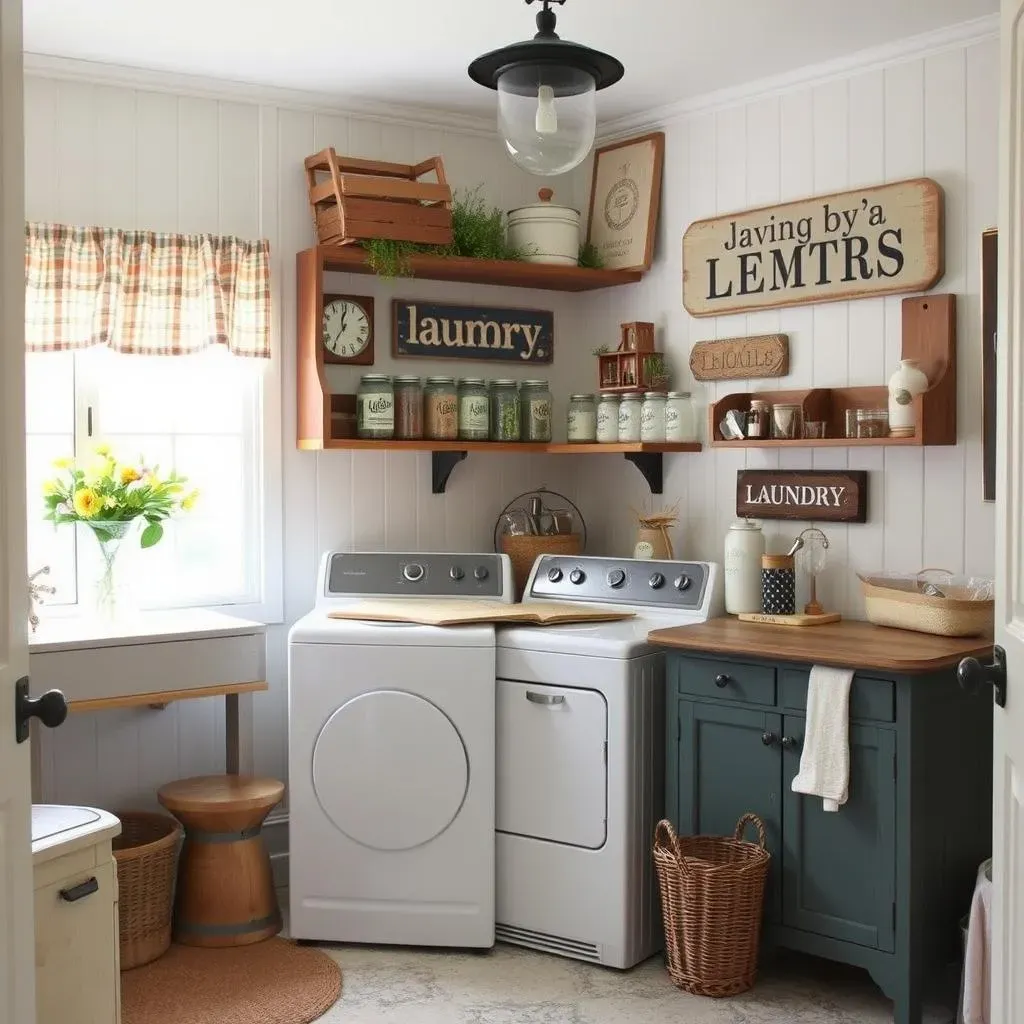 DIY Vintage Laundry Room Ideas on a Budget: Creative & Affordable Decor