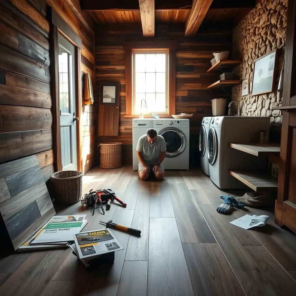 DIY vs. Professional Installation for Rustic Laundry Room Flooring