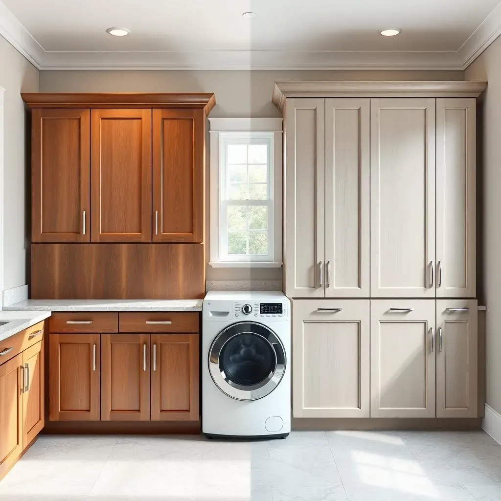 DIY vs. StoreBought: Choosing the Right Cabinets for Your Laundry Room