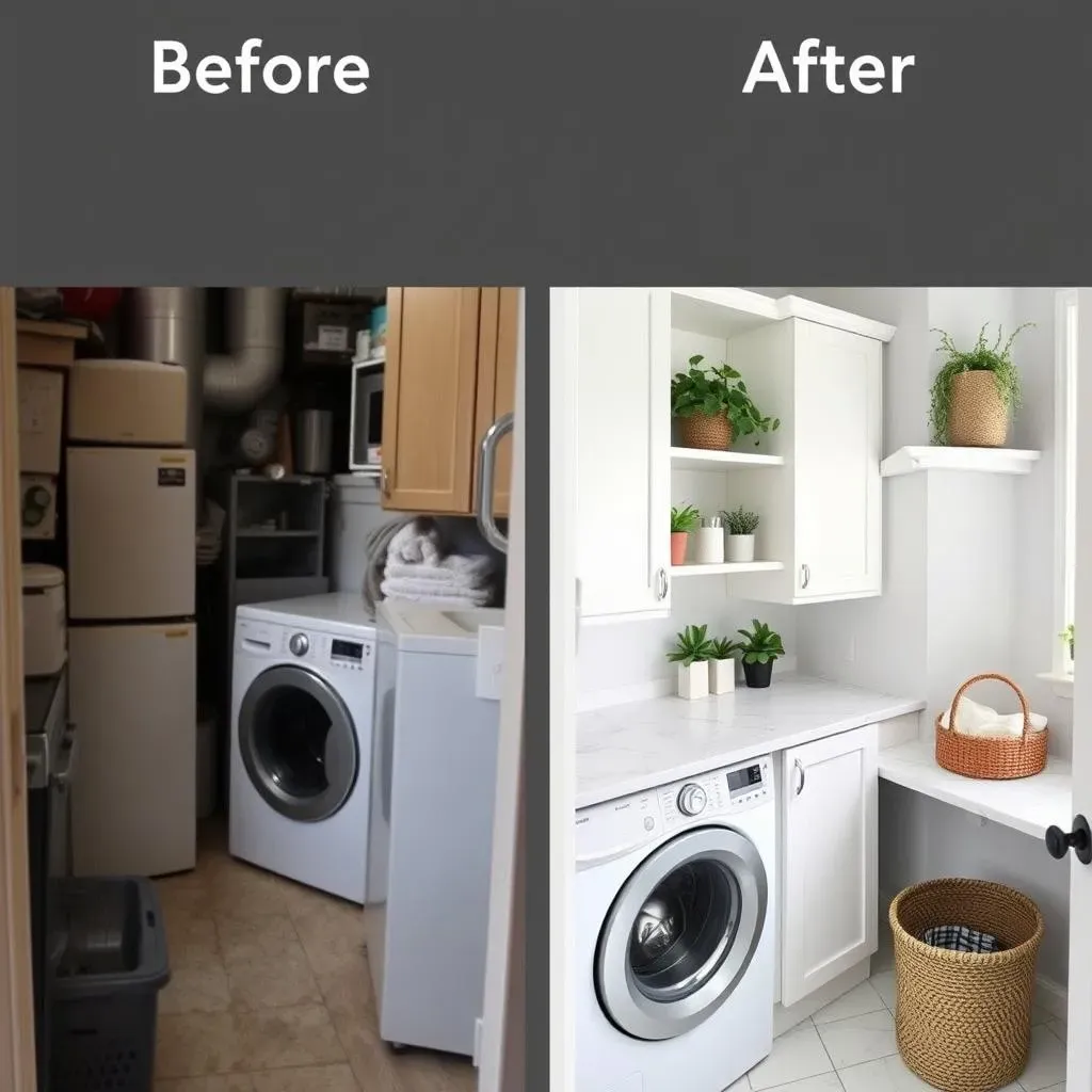 Easy Laundry Basement Makeover Ideas