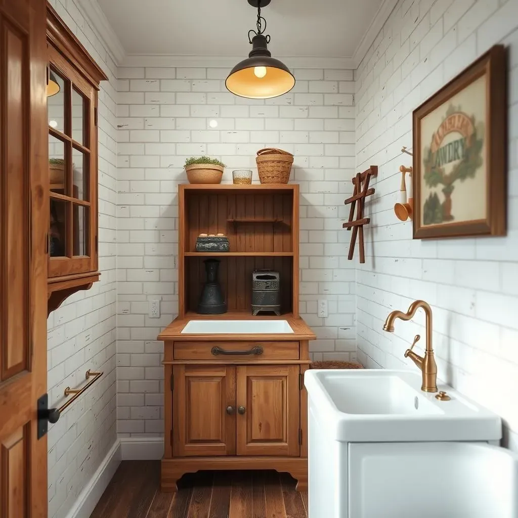 Embrace the Charm of Yesteryear: Vintage Laundry Room Ideas to Inspire