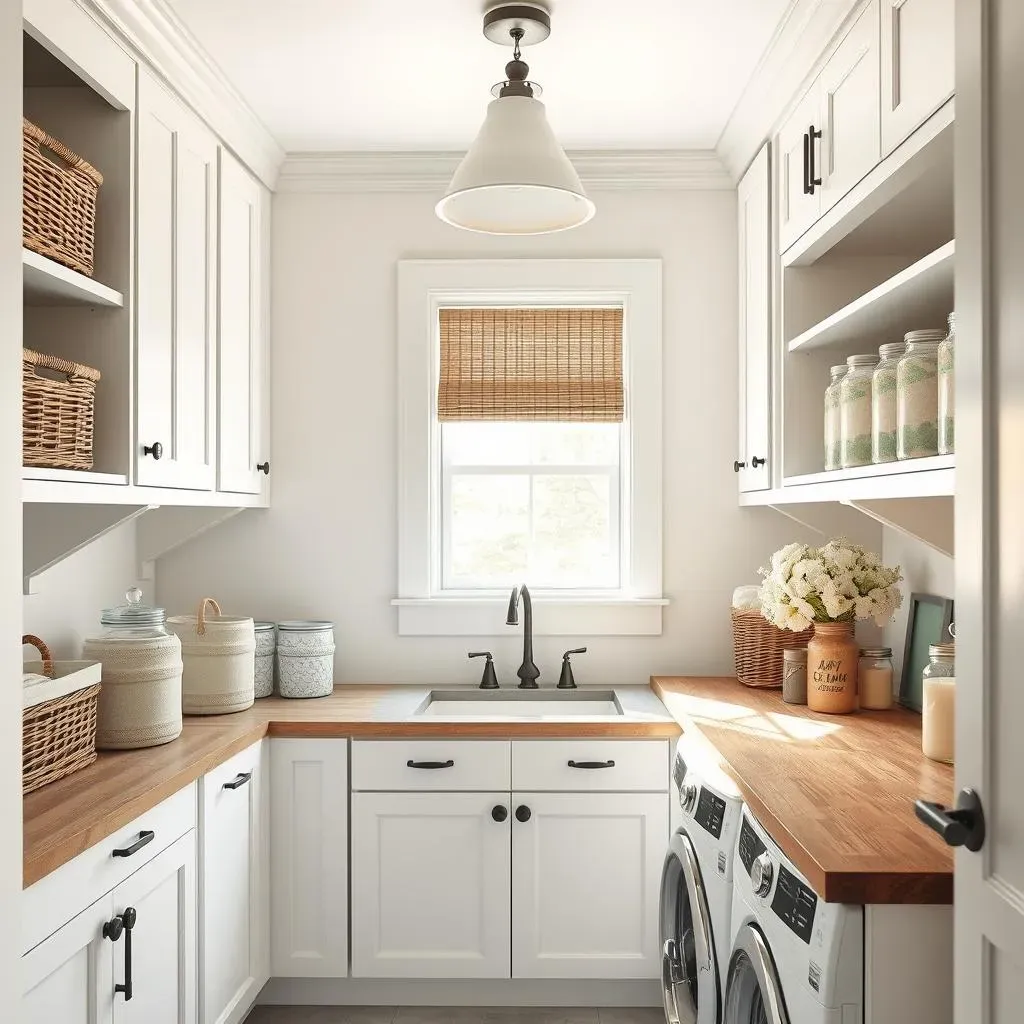 Essential Farmhouse Laundry Room Storage Solutions