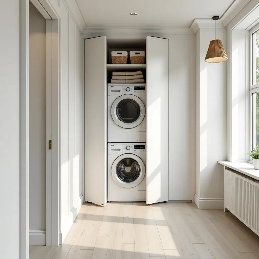 Essential Hallway Laundry Room Ideas: Making Machines Disappear