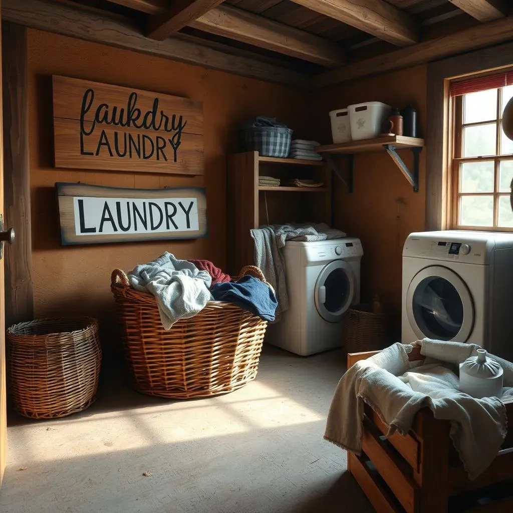 Essential Primitive Laundry Room Decor Pieces