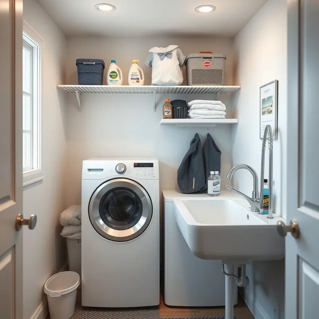 Essential Tips for a Functional Small Laundry Room with Utility Sink