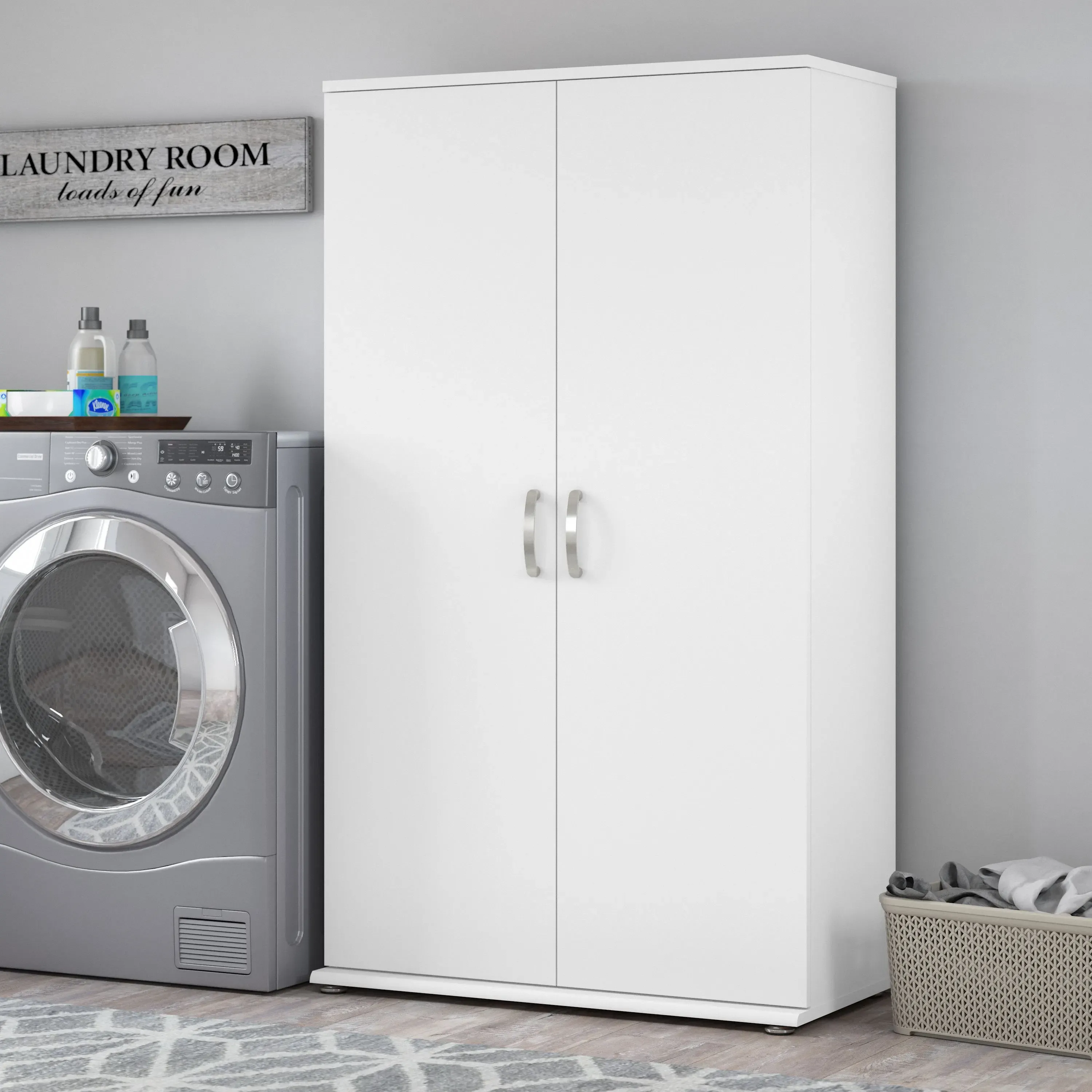 Exploring Types and Features of Tall Laundry Room Cabinets with Doors