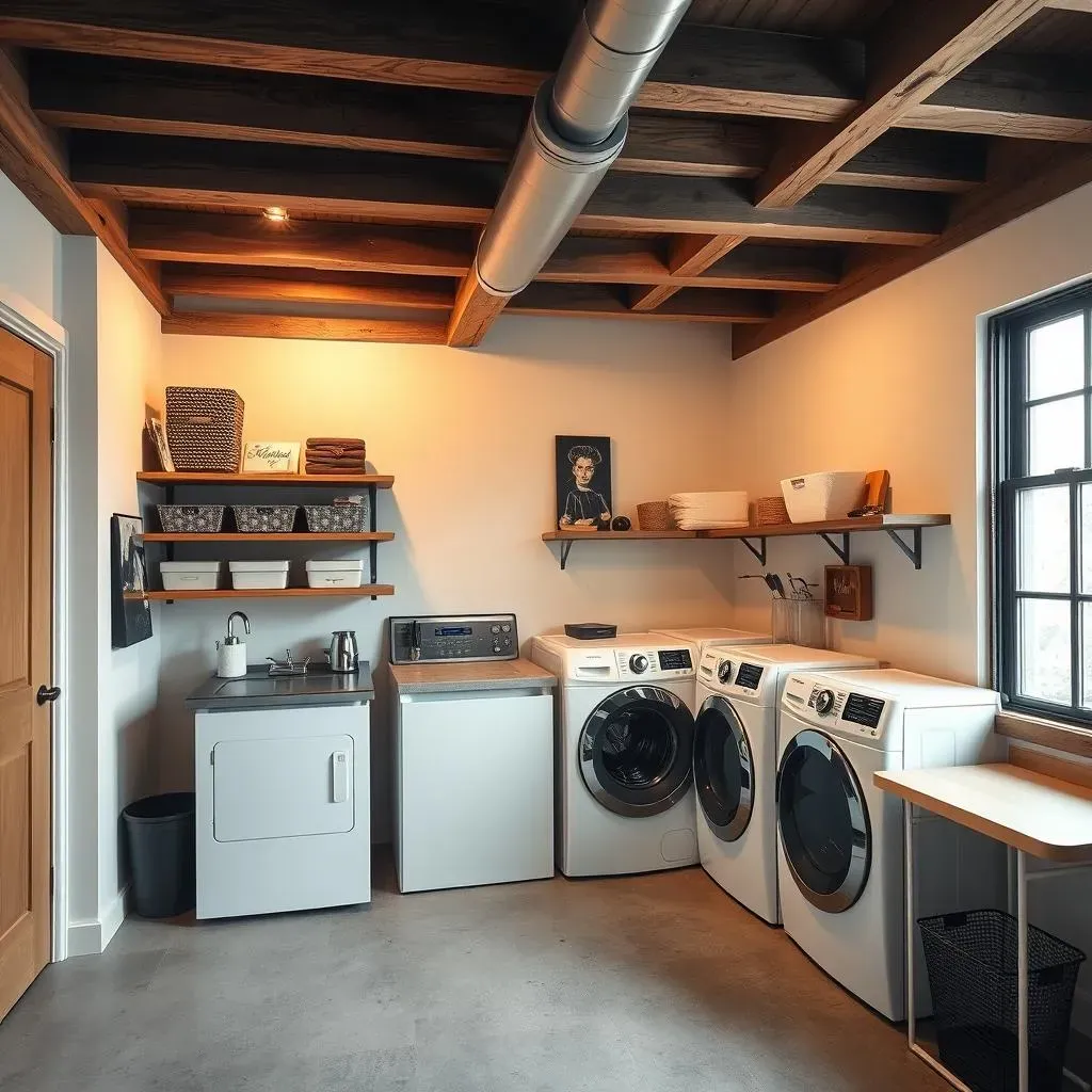 Exposed Beams in Laundry Room: Discover Amazing Ideas