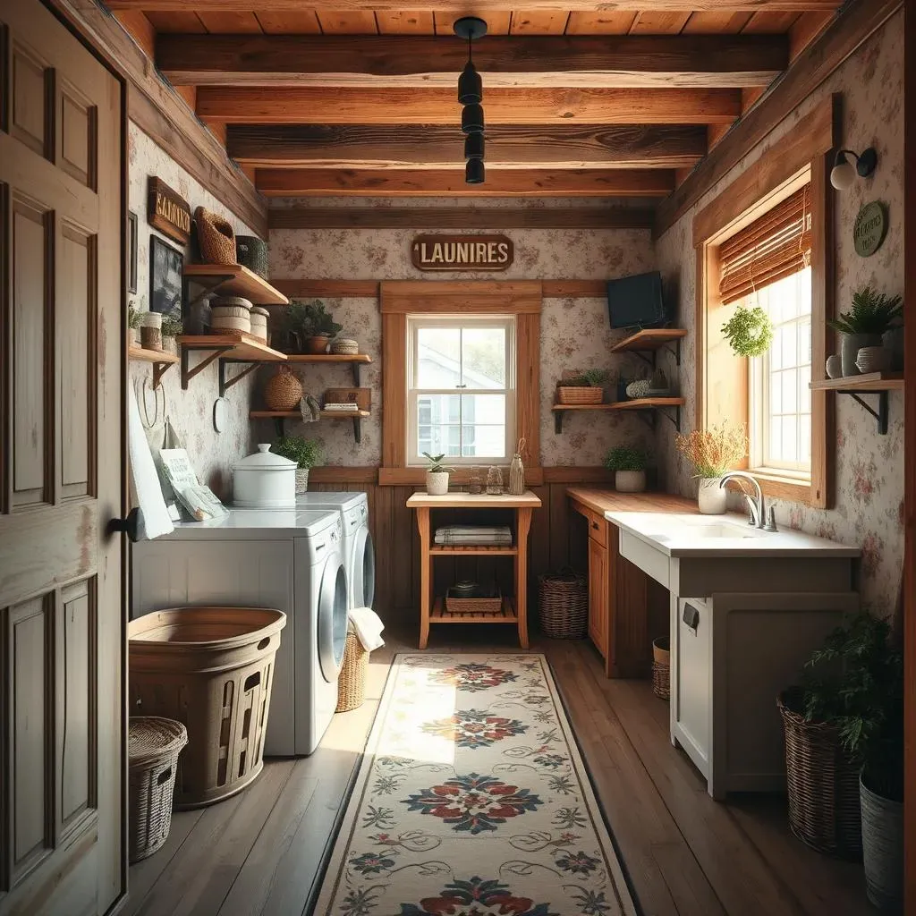 Farmhouse Laundry Room Decor That Maximizes Style in Small Spaces