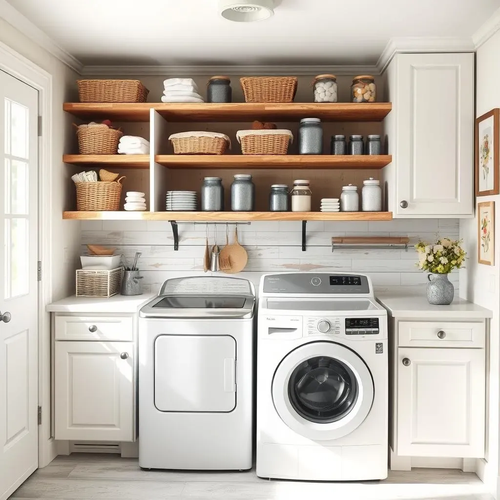 Ultimate Farmhouse Laundry Room Storage Solutions