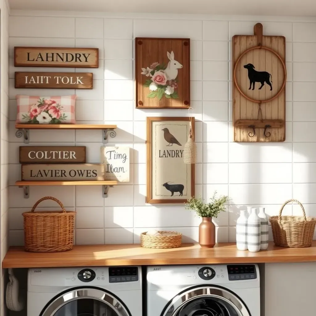 Ultimate Farmhouse Laundry Room Wall Decor