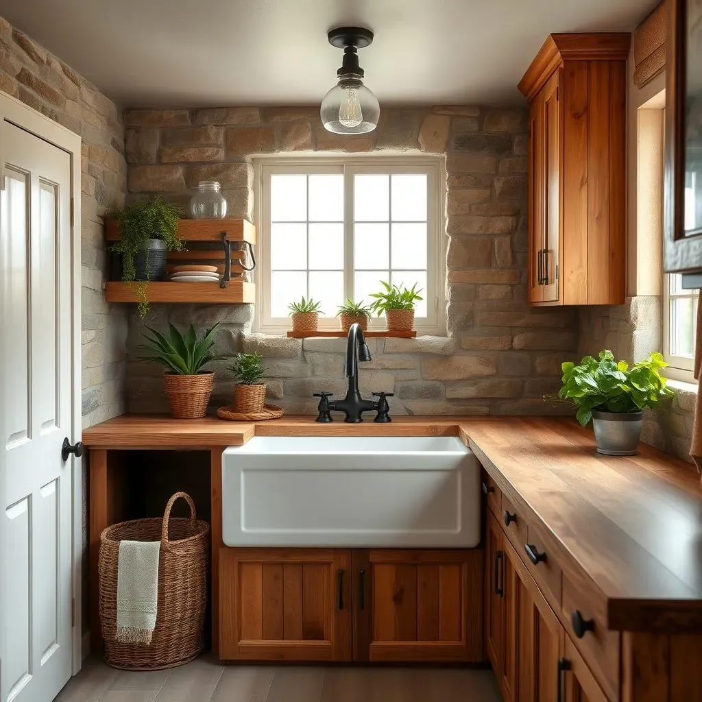 Ultimate Farmhouse Sinks in Rustic Laundry Rooms