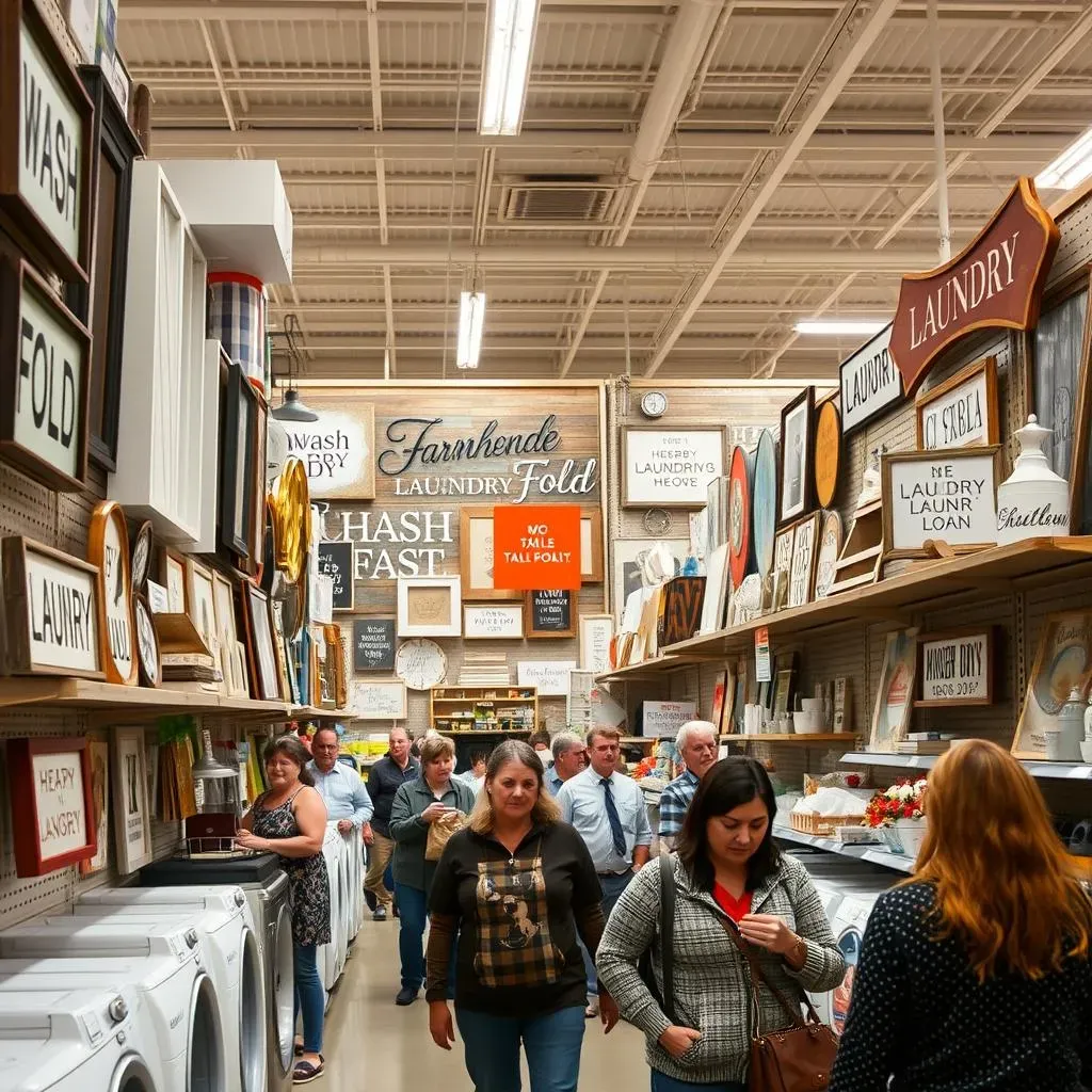 Finding Great Laundry Room Wall Decor at Hobby Lobby