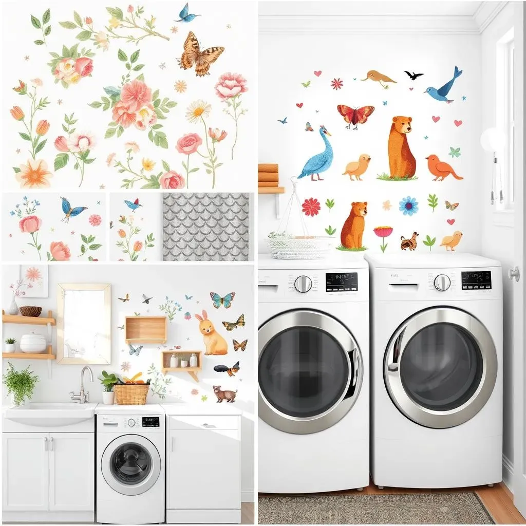 Finding the Perfect Laundry Room Wall Sticker Designs