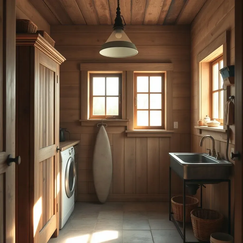 Finding the Perfect Rustic Laundry Room Lighting Fixtures