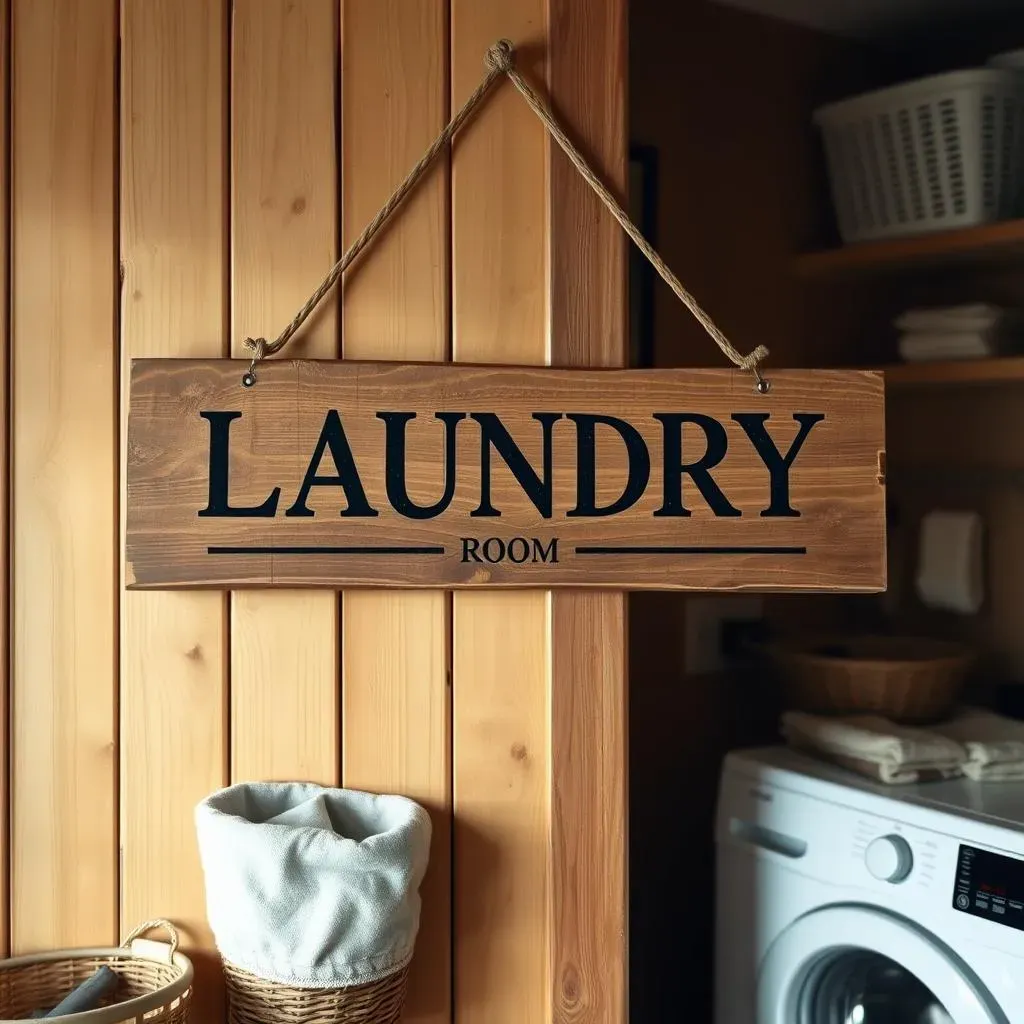 Finding the Perfect Rustic Laundry Room Signs