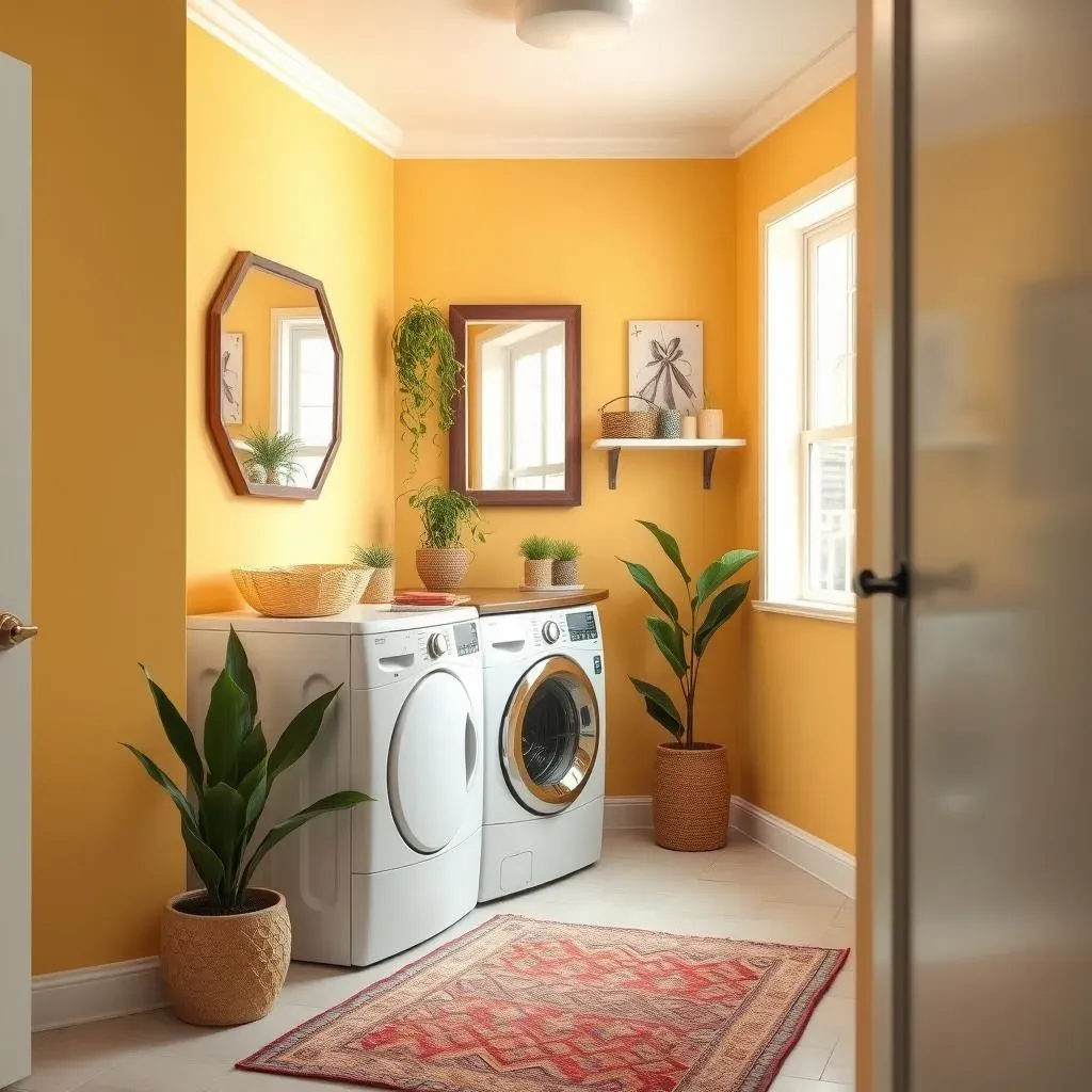 Finishing Touches and Design Inspiration: Creating a Stylish and Inviting Laundry Area