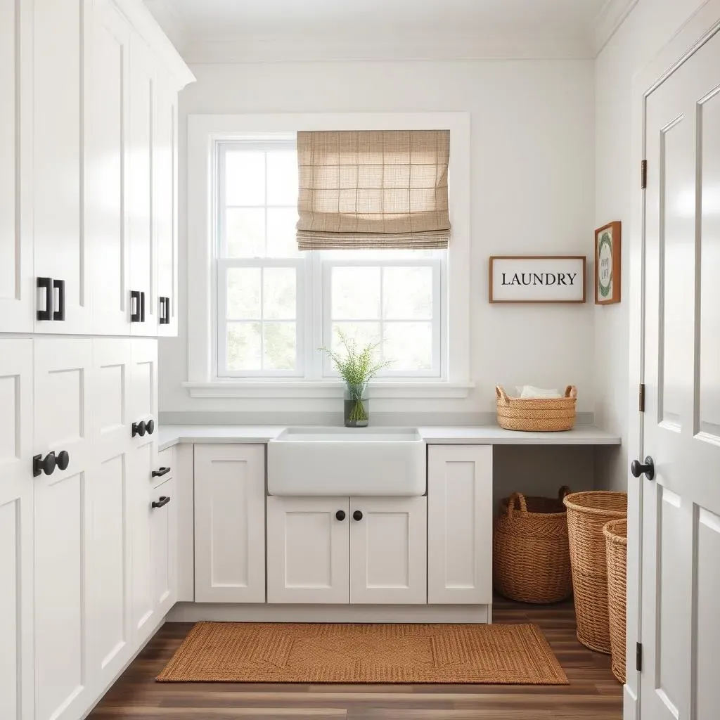 Finishing Touches: Decorating Your Dream Modern Farmhouse Laundry Room