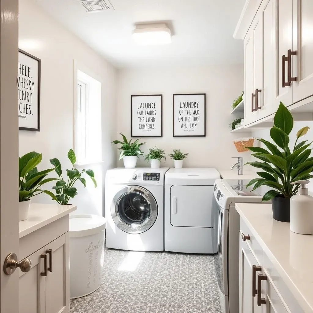 Finishing Touches for Your Dream Basement Laundry Room Makeover