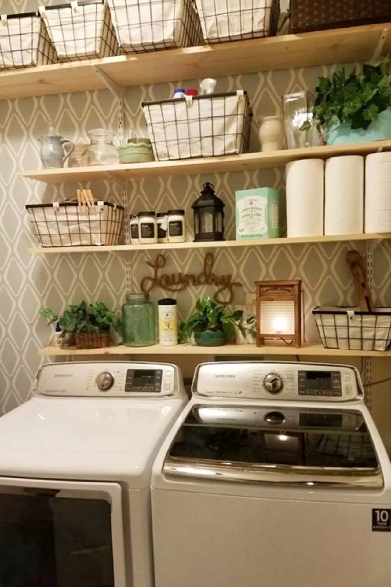 Finishing Touches for Your Small Farmhouse Laundry Room Ideas
