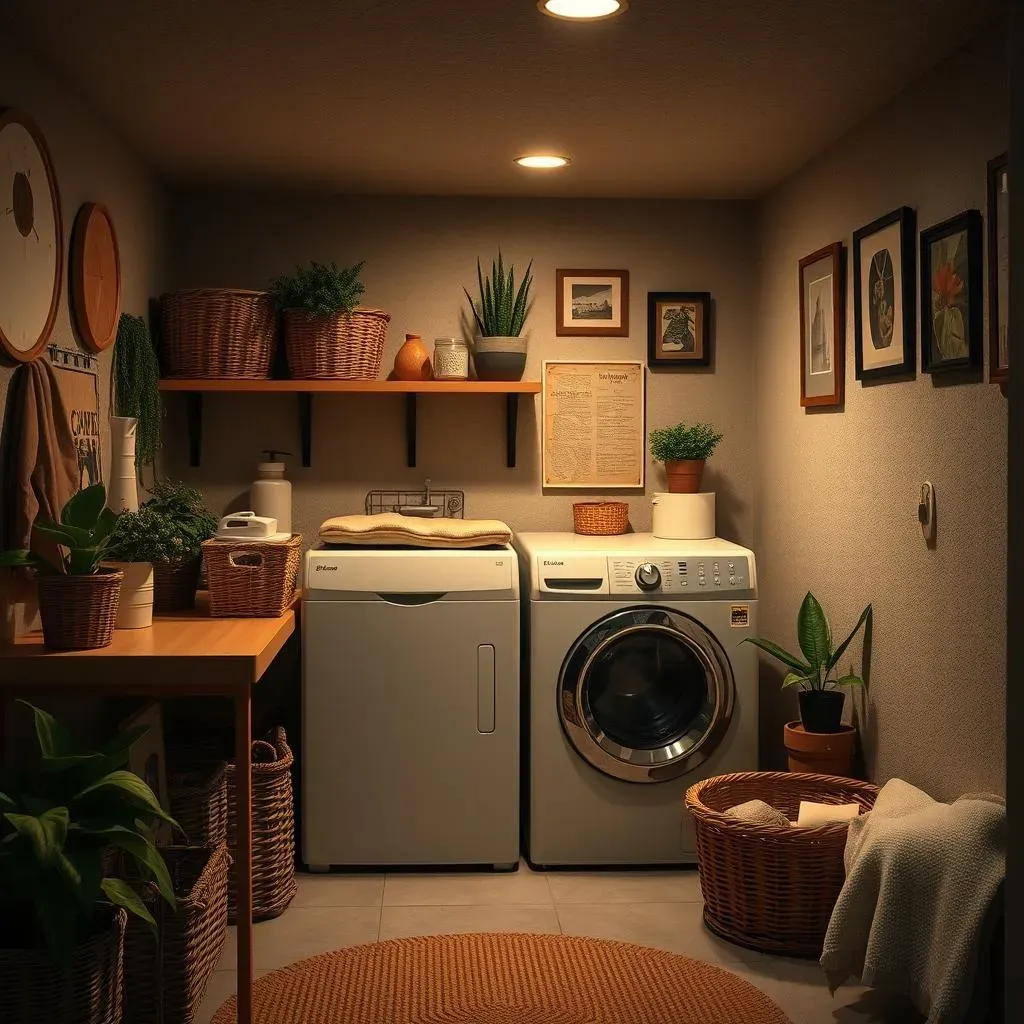 Finishing Touches & Functionality: Basement Laundry Room Decorating Ideas That Work Hard