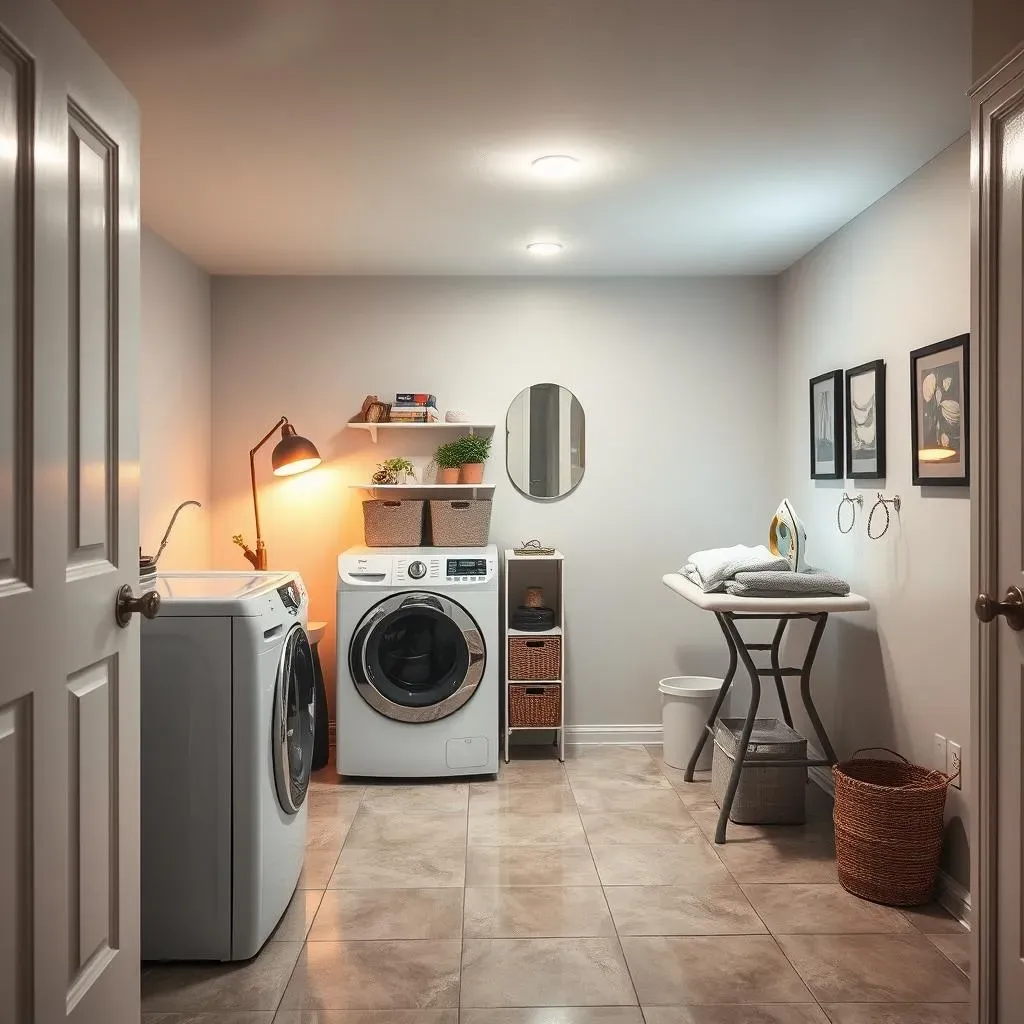 Finishing Touches: Organization and Style for Your Basement Laundry Room