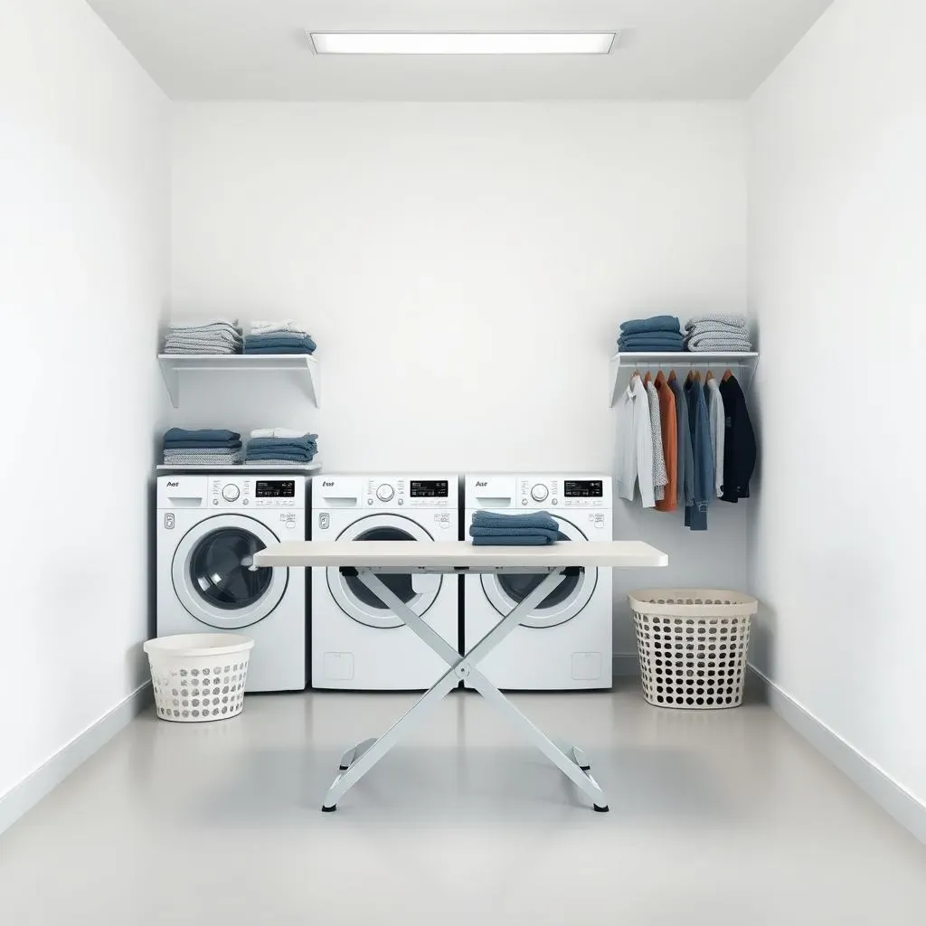 Absolute Folding Tables in small laundry rooms: Space Saver!