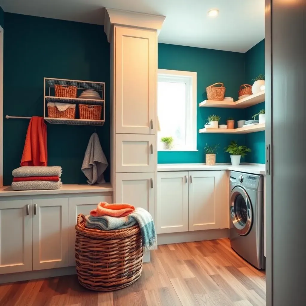 From Drab to Fab: Inspiring Small Laundry Room Color Ideas