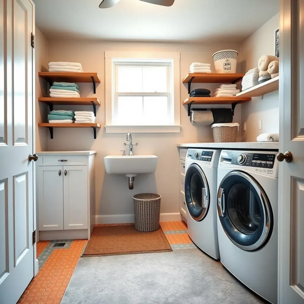 From Drab to Fab: Level Up Your Basement Laundry with Flooring, Storage, and Counters