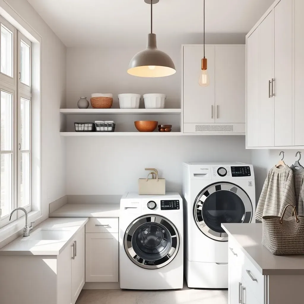 Functional and Fashionable Laundry Room Lighting Ideas