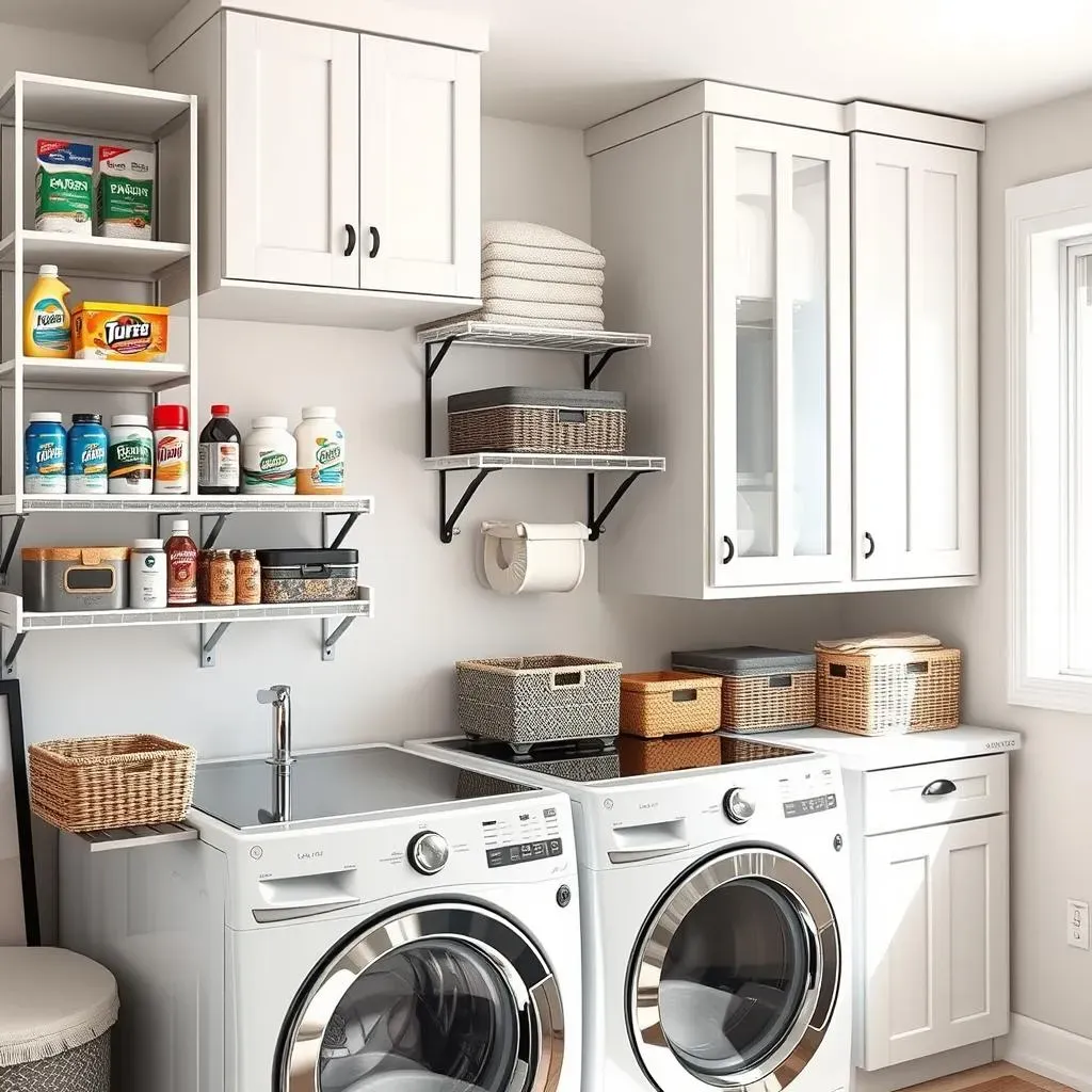 Functional and Fashionable: Storage Solutions for Basement Laundry Rooms