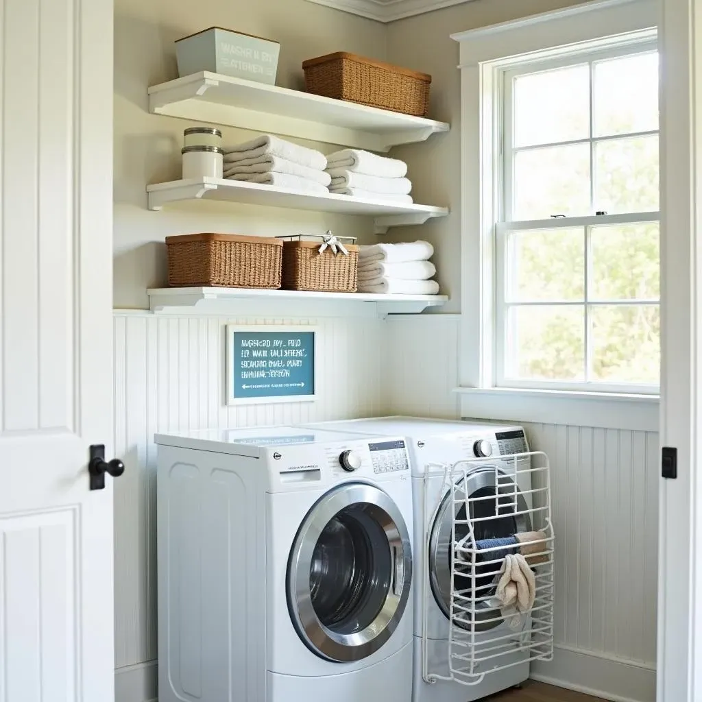 Functional and Fun: Other Ideas for Laundry Room Walls