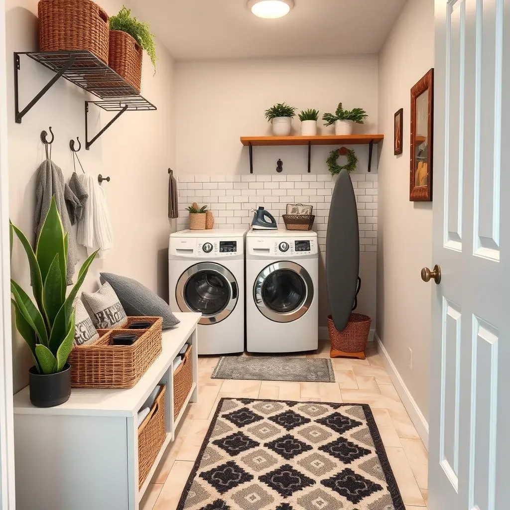 Functional and Stylish Utility Room DIY Small Laundry Room Ideas