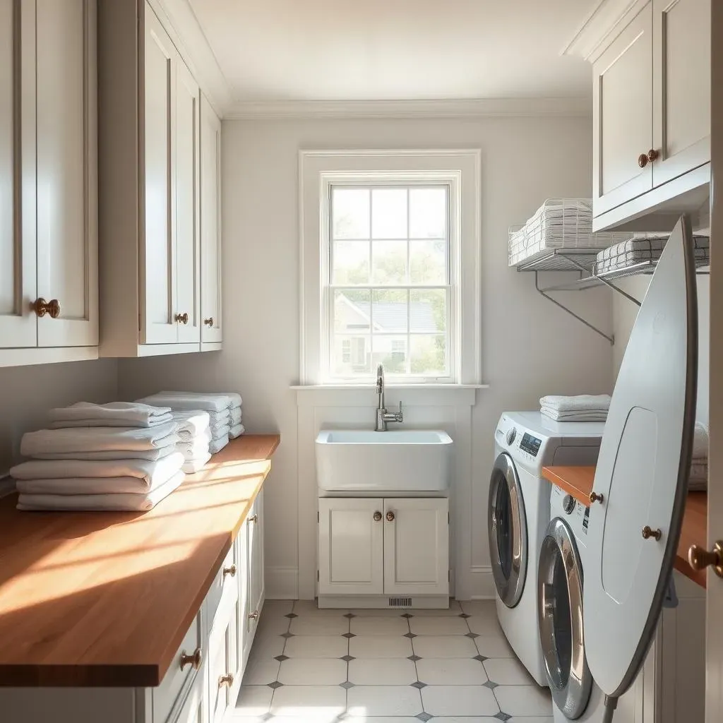 Functional Layouts and Features in Traditional Laundry Rooms