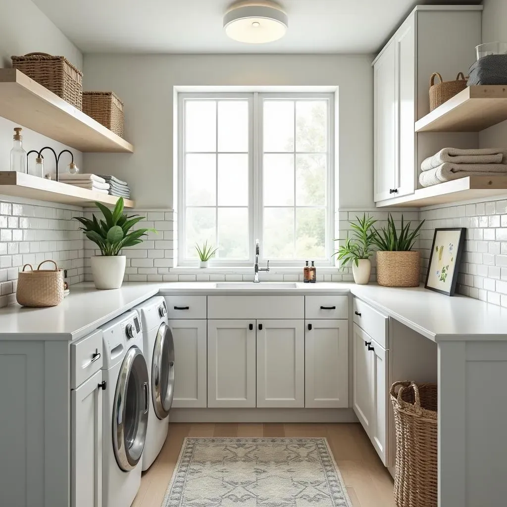 Genius Galley Laundry Room Ideas for Small Spaces