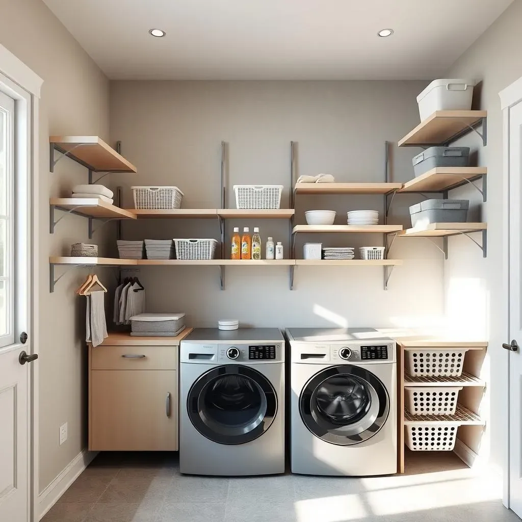 Genius Laundry Room Shelving and Storage Ideas to Transform Your Space