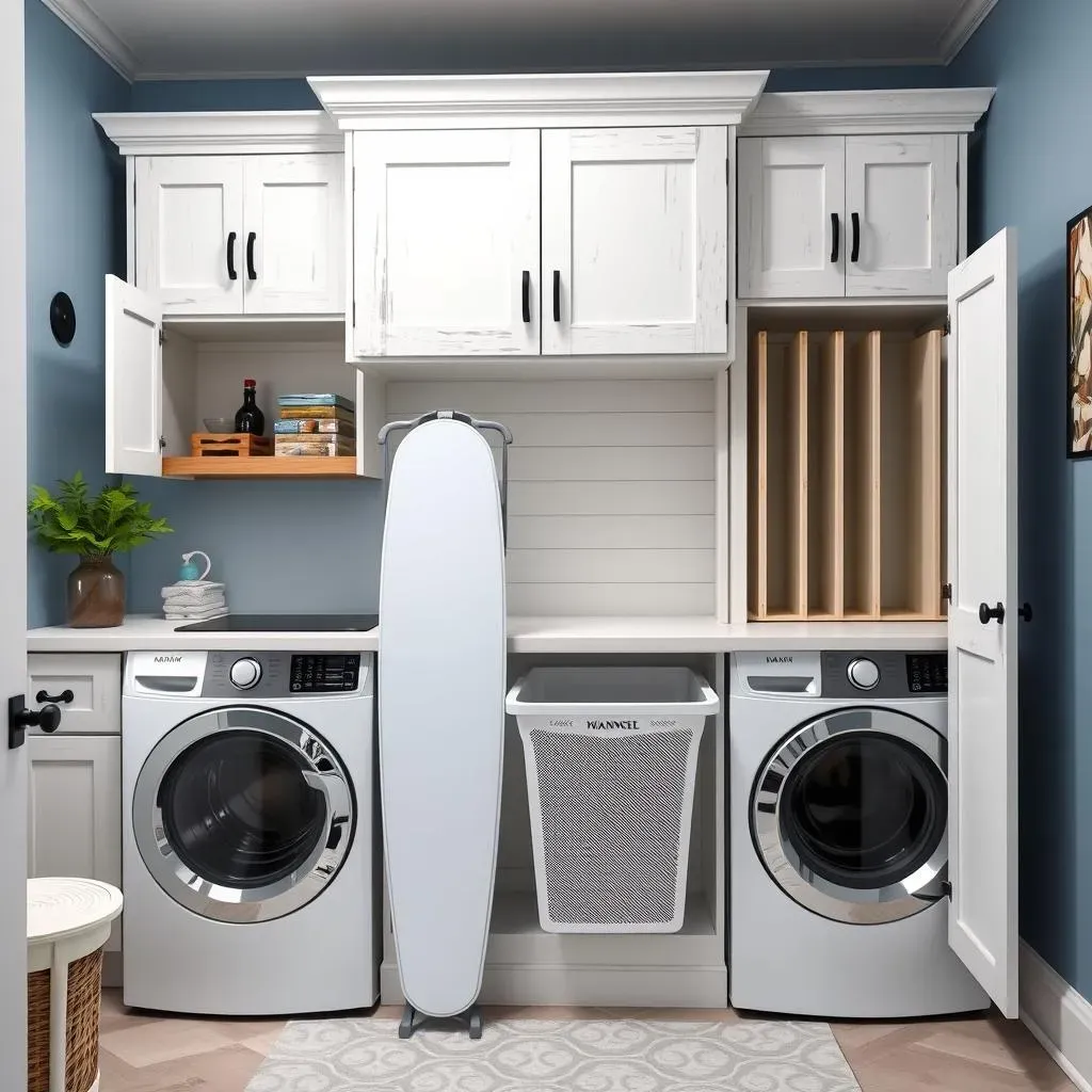 Get Creative with DIY Laundry Room Cabinet Ideas