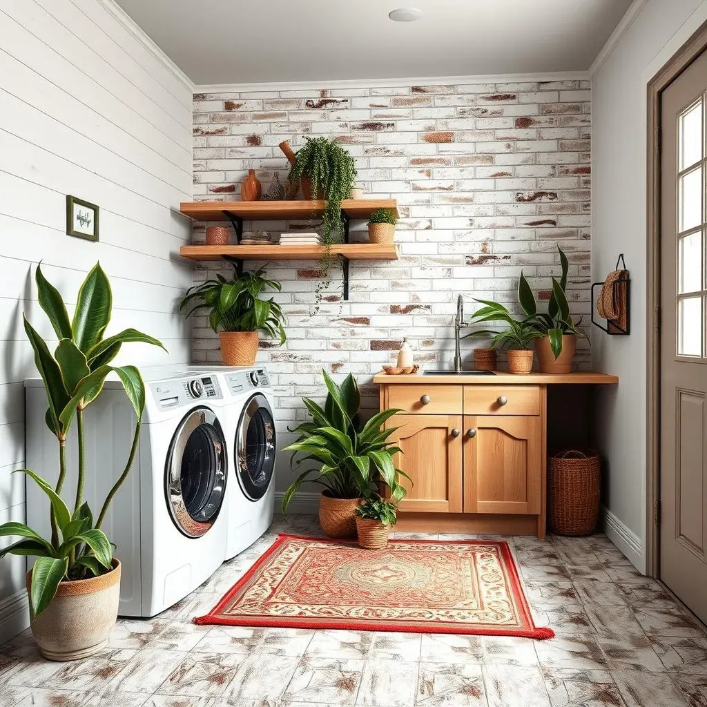 Get the Look: Modern Rustic Laundry Room Ideas