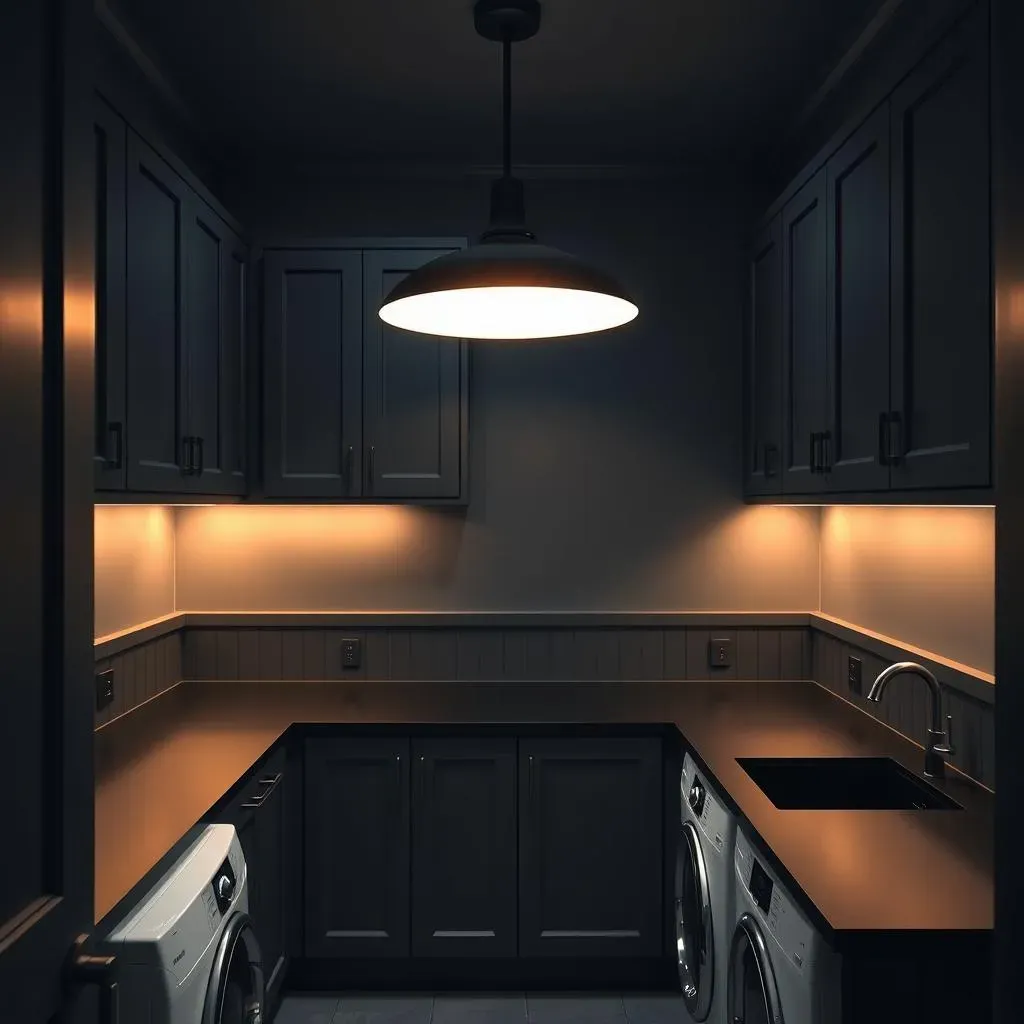 Going Dark: Key Design Elements for Moody Laundry Room Ideas