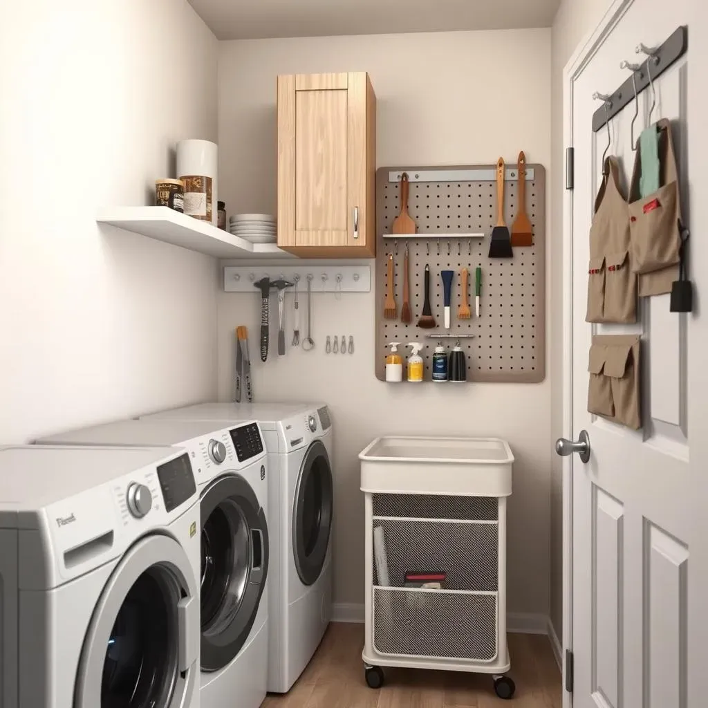 Going Up: Vertical Storage Solutions for Tiny Laundry Areas
