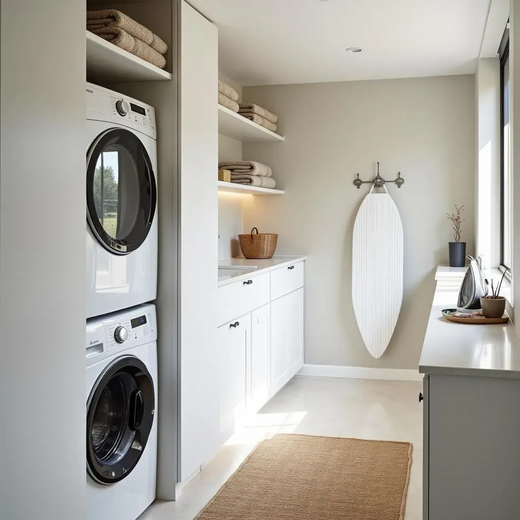 Brilliant Hallway Laundry Ideas to Maximize Space